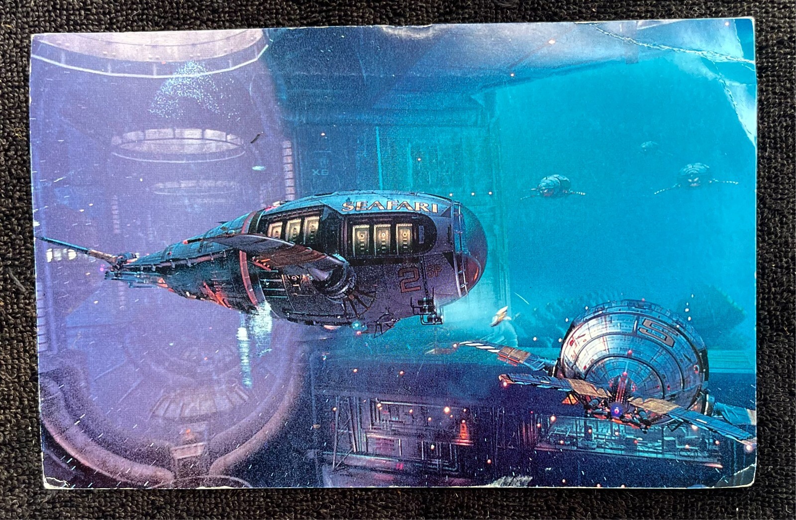 ミュージック POSTCARD GRAPHICS RHYTHM AND HUES STUDIOS 1994 POSTCARD to IMAGINEERING WDI
