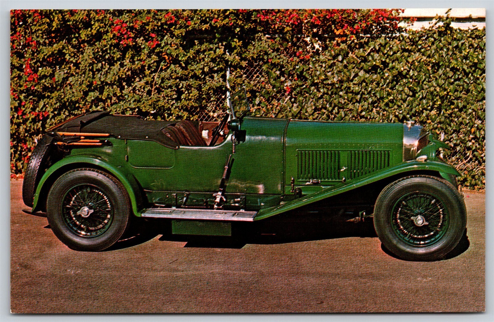 Postcard 1930 Bentley 6 1/2 Litre Speed Six B187 | eBay