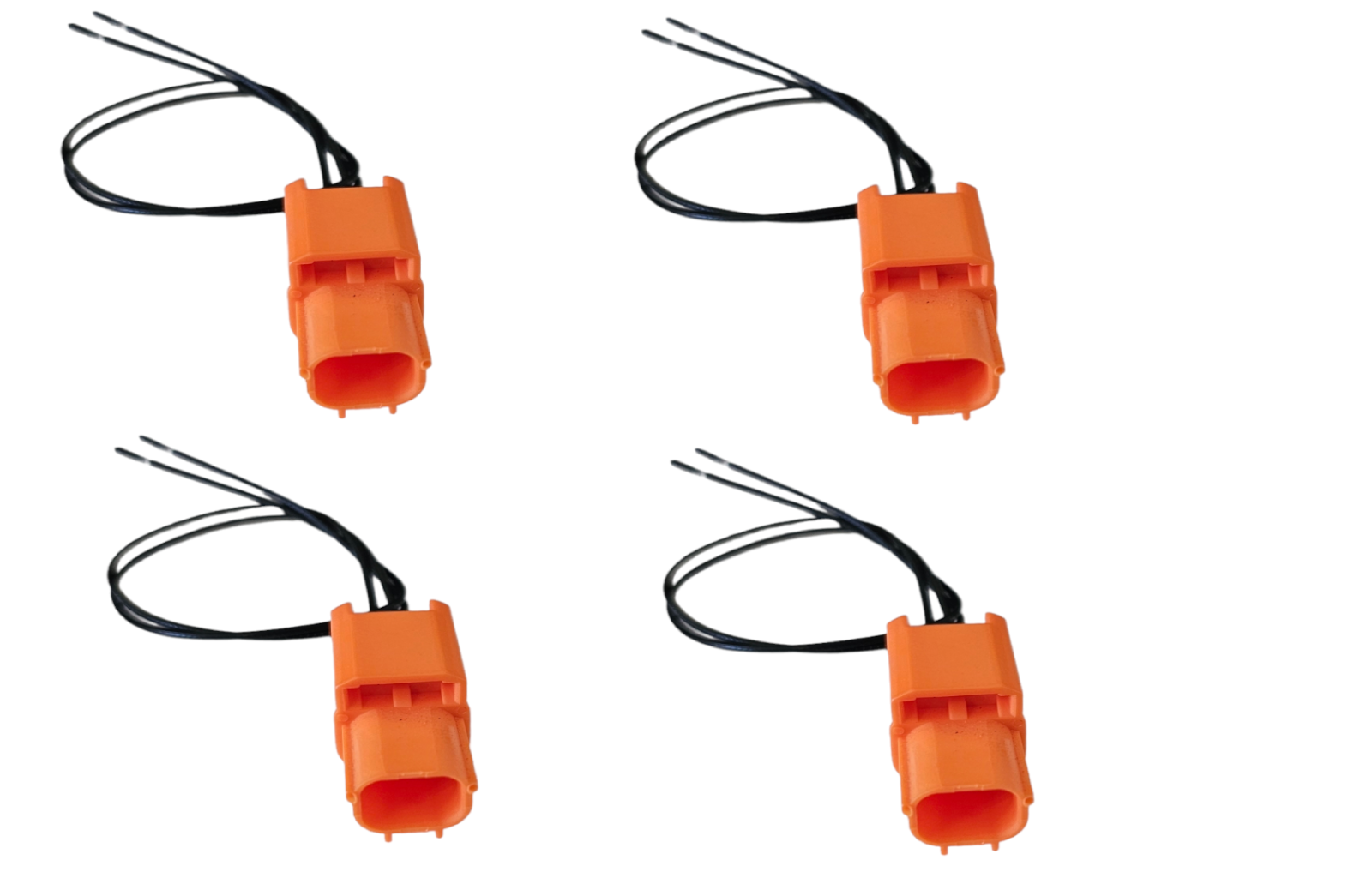 4x ABS Wheel Speed Sensor Connectors Front-Rear L/R Fits TSX 04-08 Accord 03-07