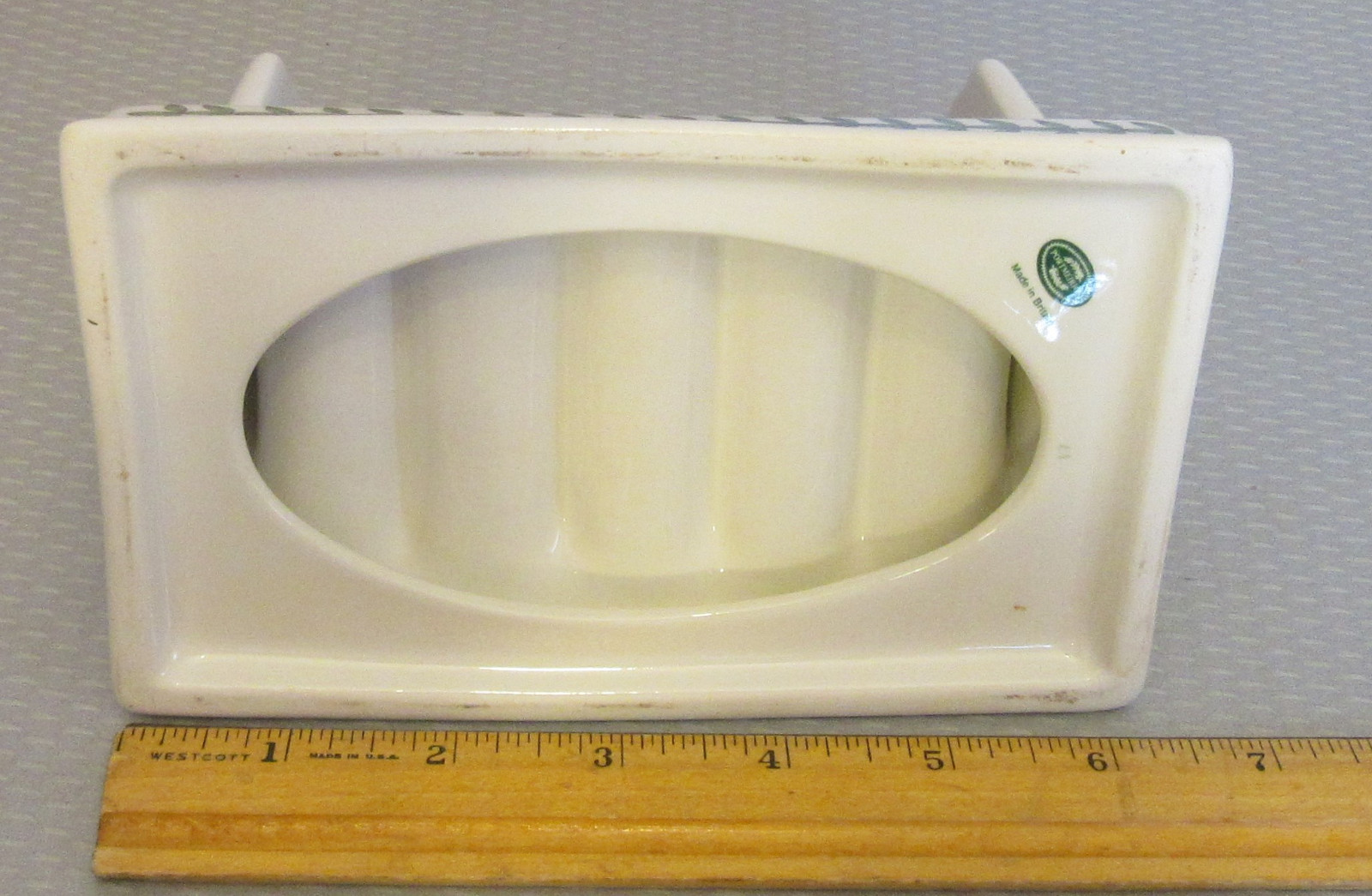 Portmeirion BOTANIC GARDEN Cyclamen Daisy Toast Rack Letter Holder 6031160 vtg