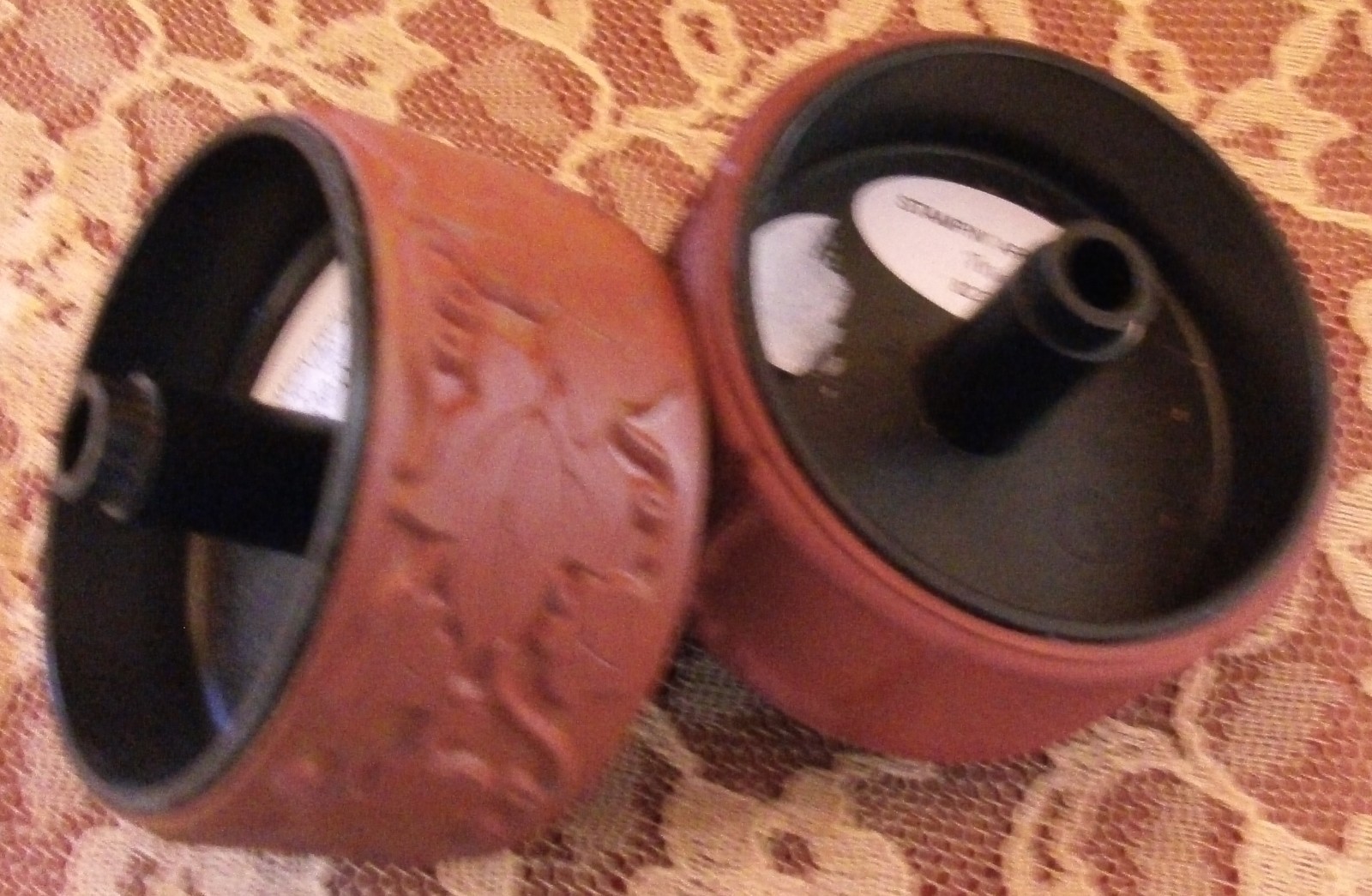 2 Stamps ~ STAMPIN AROUND ~ Rubber Wheel ~ IVY VINE and PIN DOT Stamp Wheels