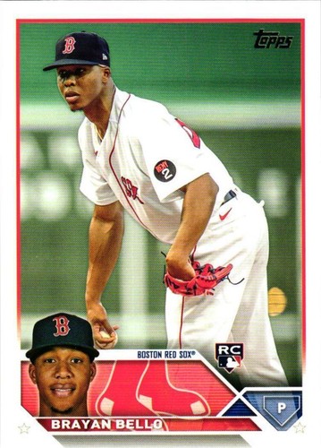 スポーツ選手 baseball card 2023 Topps Baseball Cards Brayan Bello Rookie Boston Red Sox