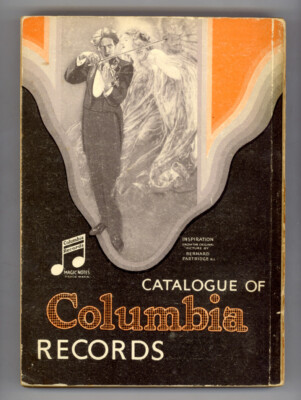 COLUMBIA Record Catalogue 1935 England  Schellackplatten  78rpm  B540