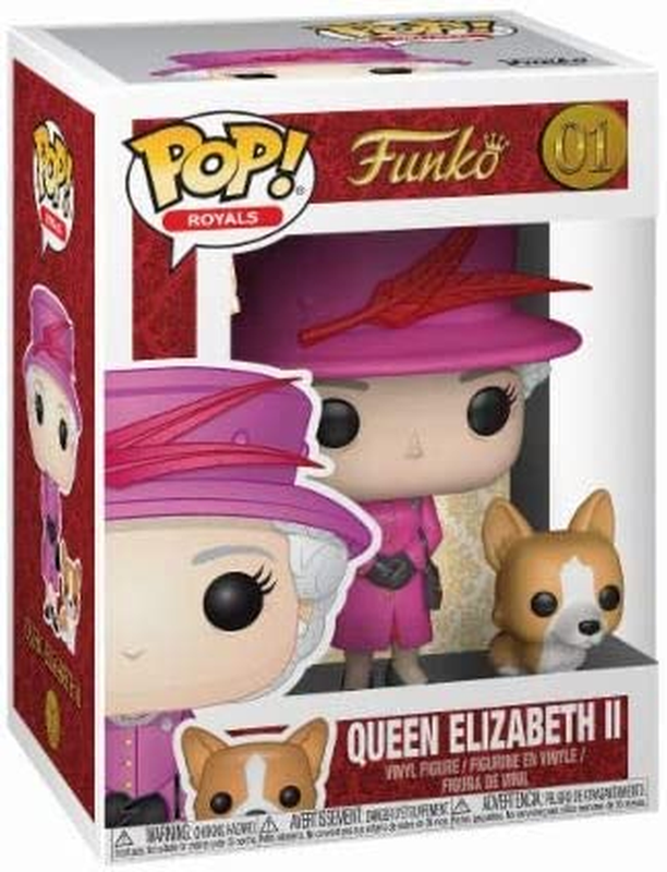 Funko POP!: Royal Family - Queen Elizabeth II Collectible Fi