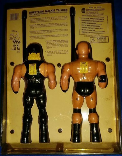 WCW Slam Bam Hollywood Hulk Hogan and Goldberg Walkie Talkies 1999 WWE NWO