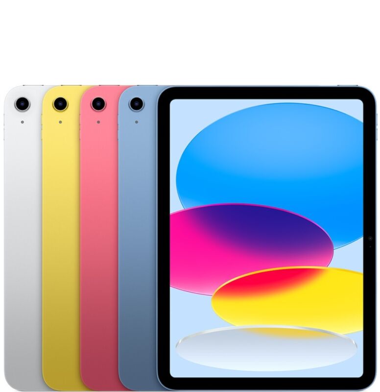 2022 Apple iPad 10th Gen 64/256GB WiFi 10.9" Latest Model SHIPS SAME DAY!!!