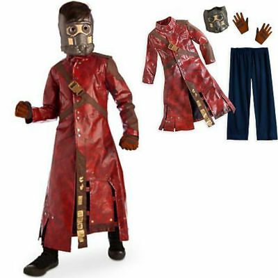 Disney Store Deluxe Guardians of the Galaxy Star-Lord Costume age 4 XS New Child