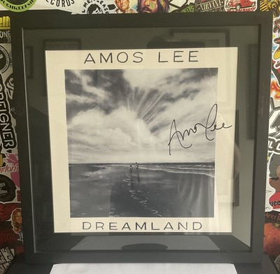 AMOS LEE DREAMLAND AUTOGRAPHED SIGNED VINYL ALBUM