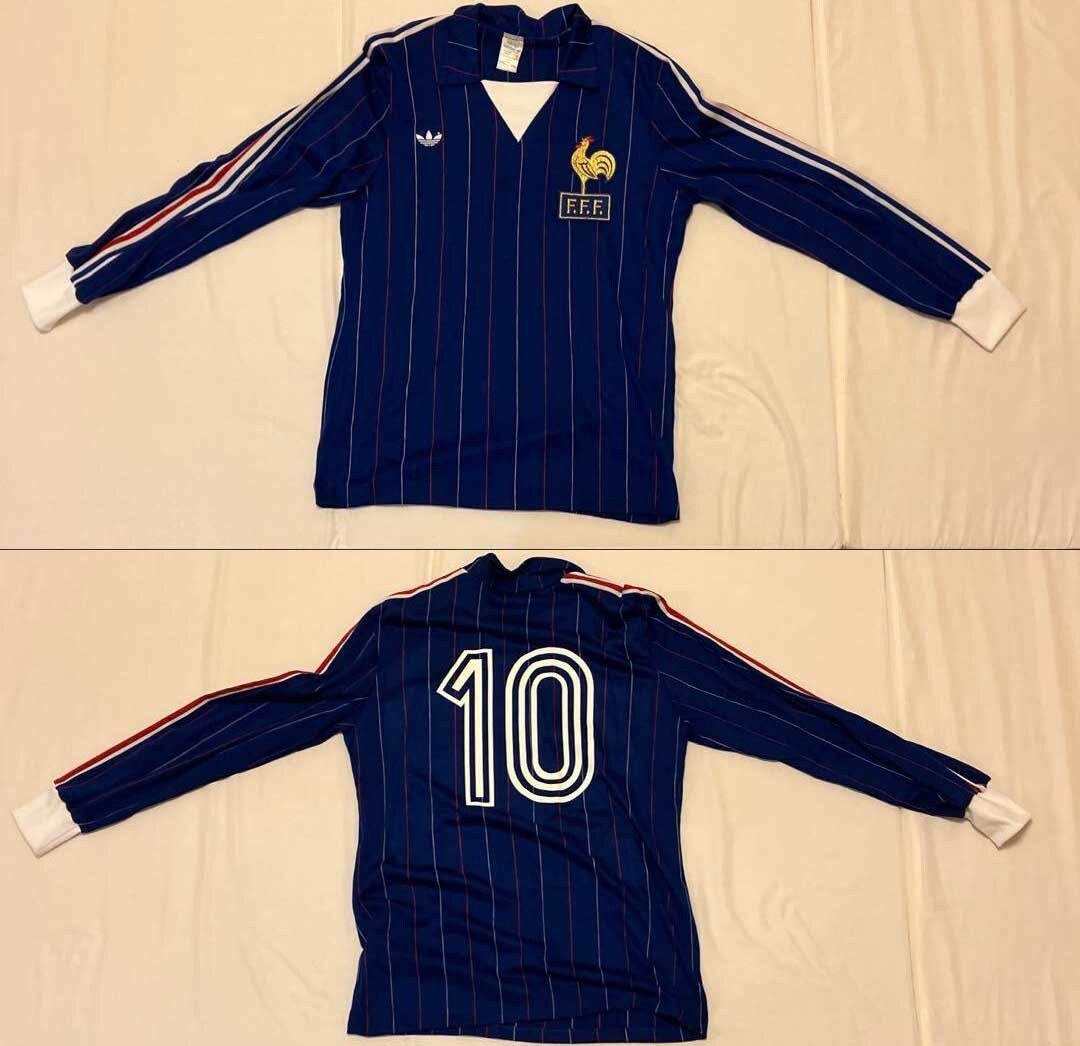 1986 フランス代表 ユニフォーム #10 PLATINI 1986 フランス代表 ユニフォーム #10 PLATINI - メルカリ