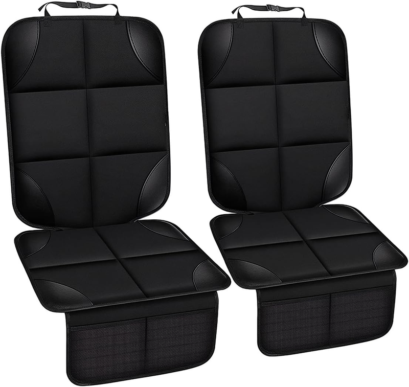 2Pcs Baby Car Seat Protector  Waterproof, Non-Slip, Thick Padd...