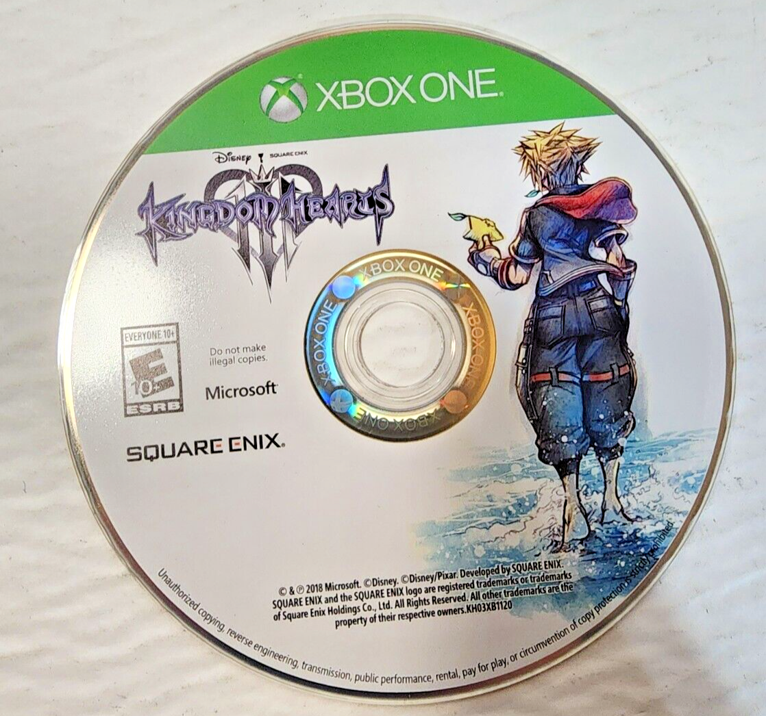 Kingdom Hearts 3 Microsoft Xbox One Video Game Disk Only