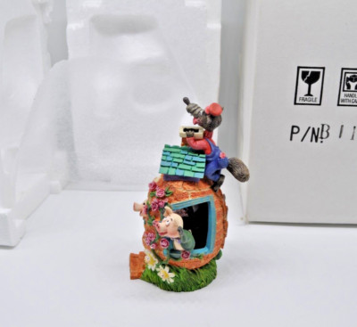 Gift Idea Franklin Mint Egg Three Little Pigs Limited Edition w/ Box FM Archive