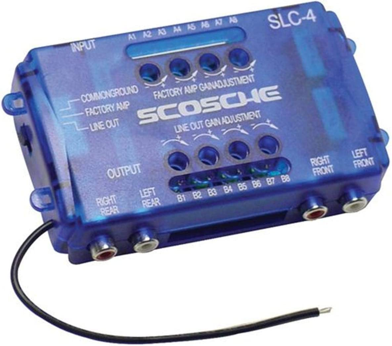 SCOSCHE SLC4 Car Stereo Speaker 4-Channel Audio Lineout Conv