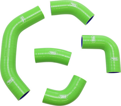 SAMCO SPORT - KAW-100-GN - Radiator Hose Kit - Green - Kawasaki for Kawasaki Nin