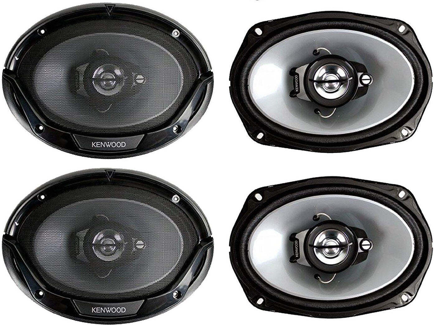4 x KENWOOD KFC-6966S 6