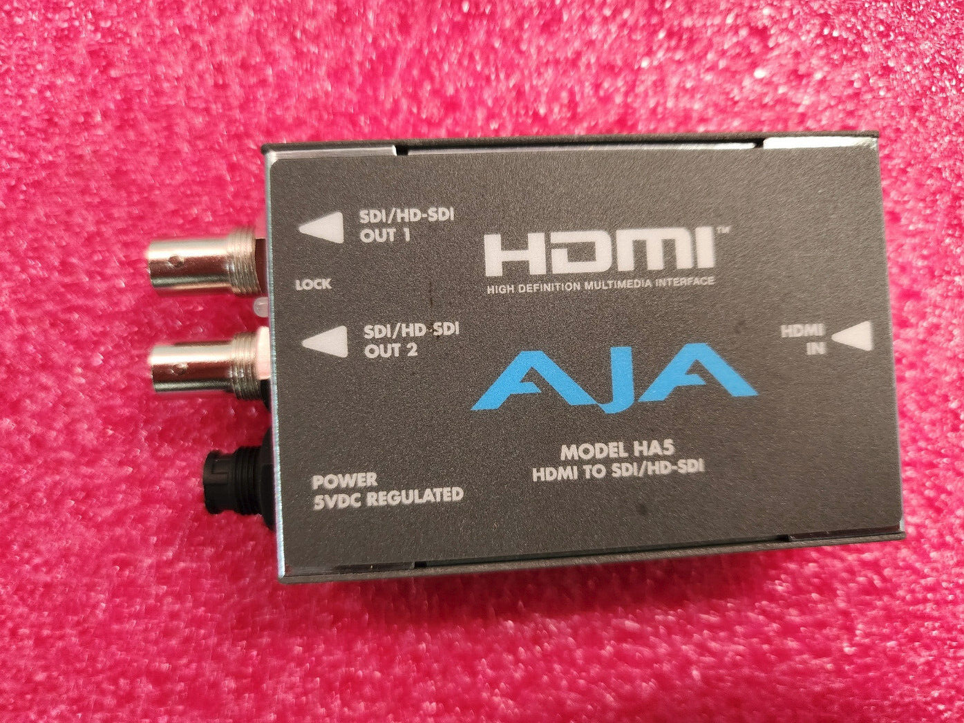 AJA HA5 HDMI-SDI/HD-SDI Converter | eBay