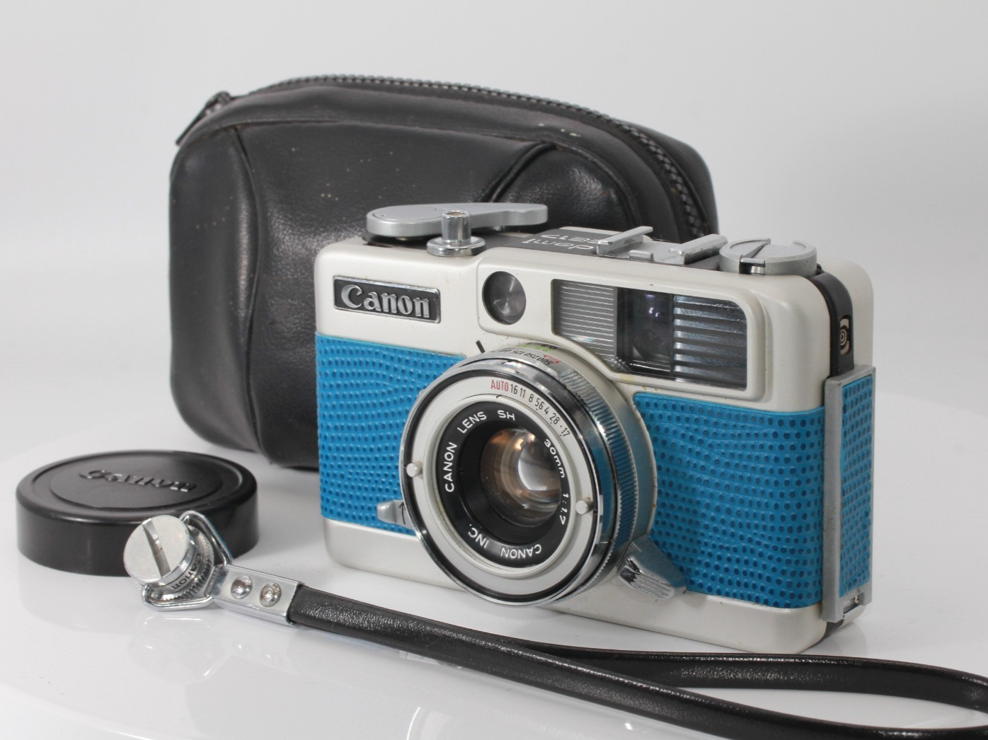 キヤノン CANON demi EE17 SH 30mm F1.7 #18b All Works [ N.Mint ] Canon Demi EE17 30mm F1.7 35mm Half