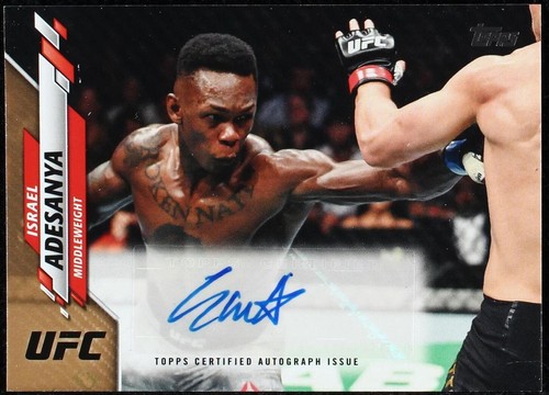 2020 Topps UFC - Israel Adesanya #UFCA-IA