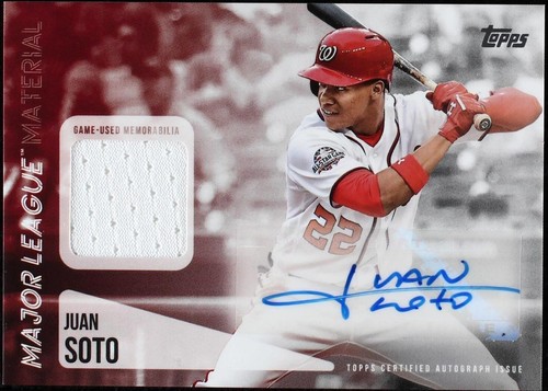 その他 Juan Soto auto psa10 topps 2018 Topps Chrome Update Juan Soto Rookie Auto PSA 10 Auto