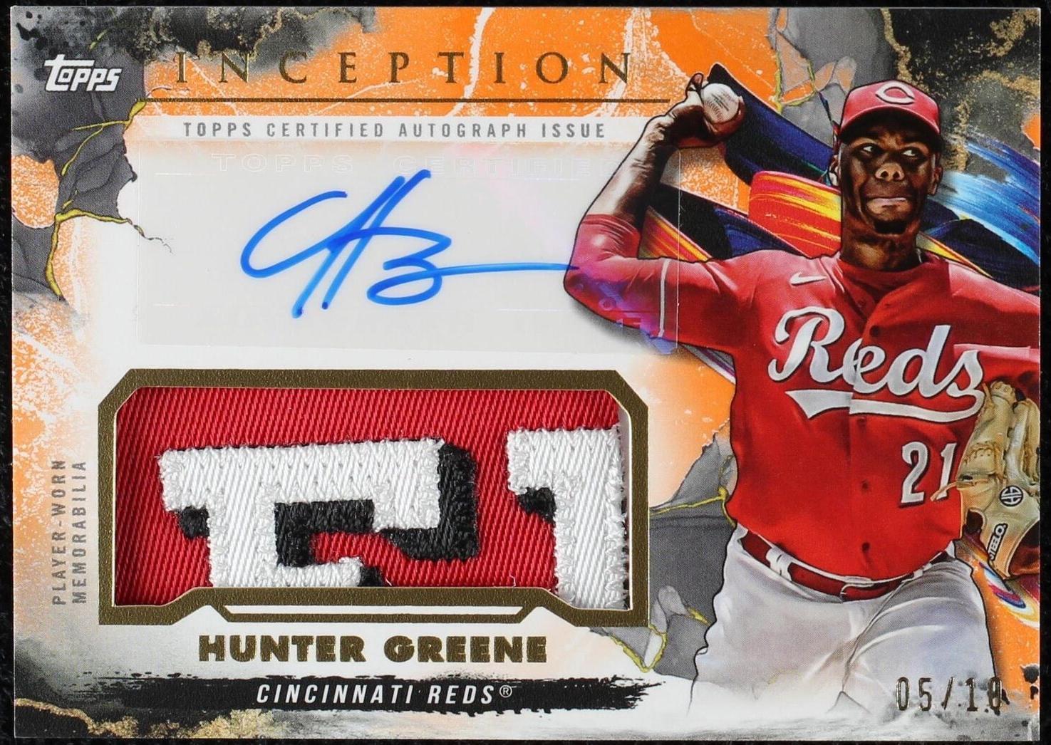 2023 Topps Inception - Hunter Greene #IAP-HG for sale | eBay 2023 Topps Inception - Hunter Greene #IAP-HG for sale | eBay