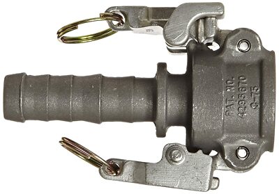 Dixon RE075-1370 Stainless Steel Boss-Lock Type E Swaged Cam Groove Hose 3/4'' 