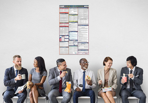 Osha4Less 2019 California All In One Labor Law Posters for Workplace Compliance