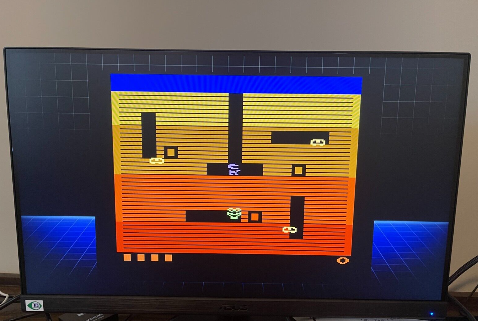 Atari Flashback Gold Console 50th Anniversary Edition 1500 Games with 2 Pedals