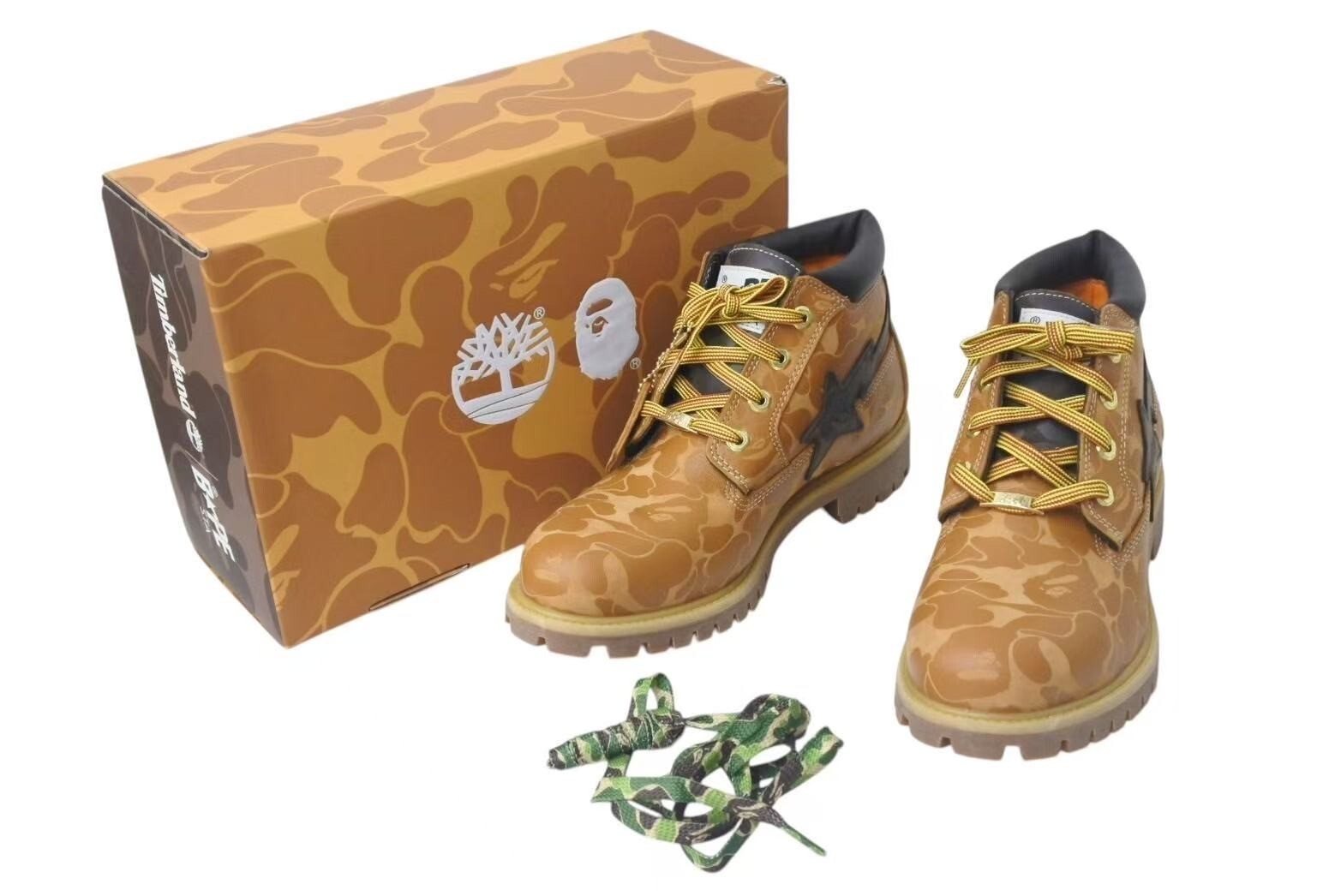 【新品】【未使用】BAPE x Timberland チャッカブーツ 27cm 新品】【未使用】BAPE x Timberland チャッカブーツ 27cm - メルカリ