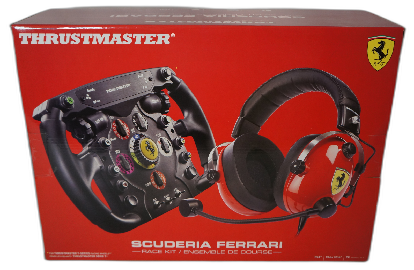 Thrustmaster Ferrari Race Kit - F1 Wheel & Headset - PS4/PS5