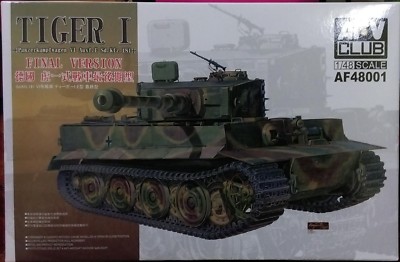 AFV CLUB 1/48 WWII German Tank Tiger 1 Panzer VI Ausf.E Sd.Kfz. 181 Final Ver.