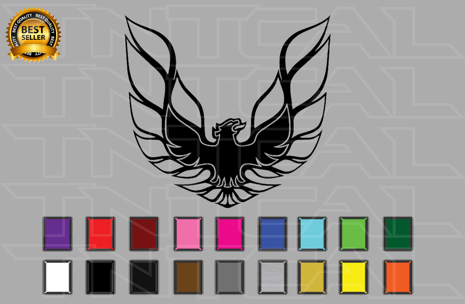 Trans Am Firebird Pontiac Bird Decal Sticker Vinyl - Car Truck Window Wall