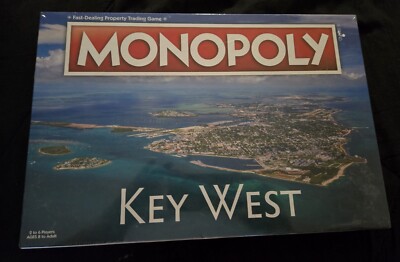 Official Hasbro Gaming USAopoly Monopoly Key West Florida New And Factory Sealed