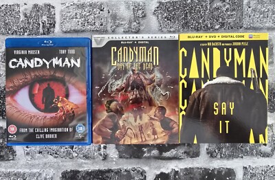 Candyman 1992 - Candyman 3 Day of the Dead 1999 - Candyman 2021 Blu-ray