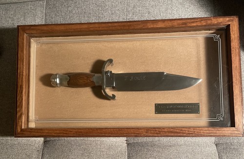 フランクリンミント社JIM BOWIE KNIFE ジムボウイナイフ 木製