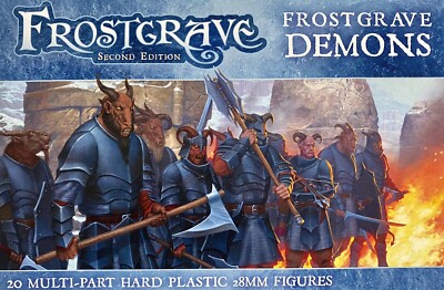 Frostgrave Demons 28mm New   One Sprue   5 Miniatures   Osprey Northstar FGPV09