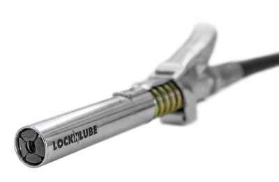 LockNLube Grease Gun Coupler XL - Extra reach for recessed grease fittings