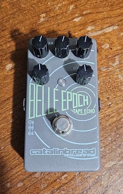 Catalinbread Belle Epoch Tape Echo Guitar Effects Pedal P-26318 Tested 