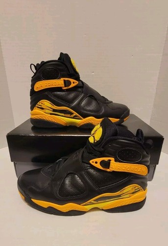 Size 8 - Jordan 8 Retro Taxi Yellow Black | eBay