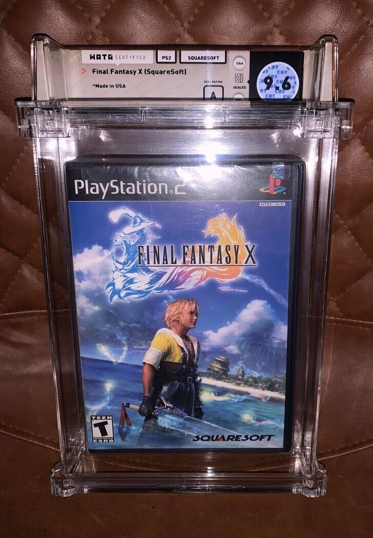 Playstation 2 PS2 Final Fantasy X Factory Sealed Graded WATA