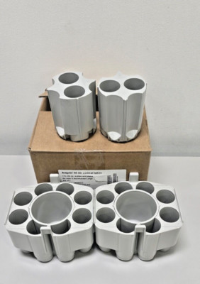 New Eppendorf 50 mL 175   250 mL bottles & plates for S-4-Universal-Large Rotor