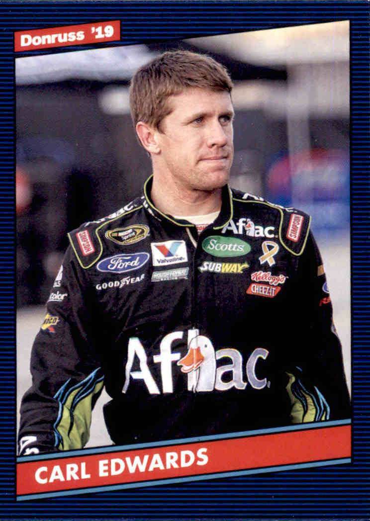 2019 Donruss Nascar Racing Retro 1986 #103 Carl Edwards | eBay