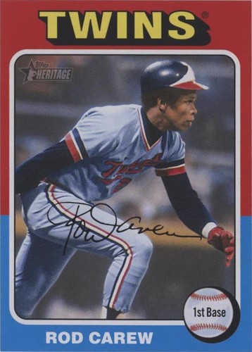 2024 Topps Heritage - Rod Carew #OB-6
