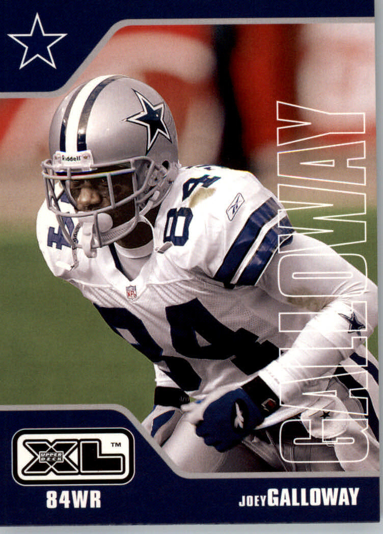 2002 Upper Deck XL Football #136 Joey Galloway - Dallas 2002 Upper Deck XL Football #136 Joey Galloway - Dallas