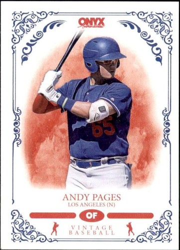 2022 Onyx Vintage - Andy Pages #OVAP