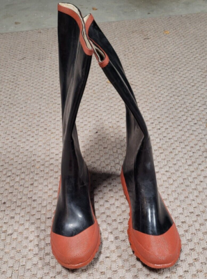 Academy rubber cheap boots