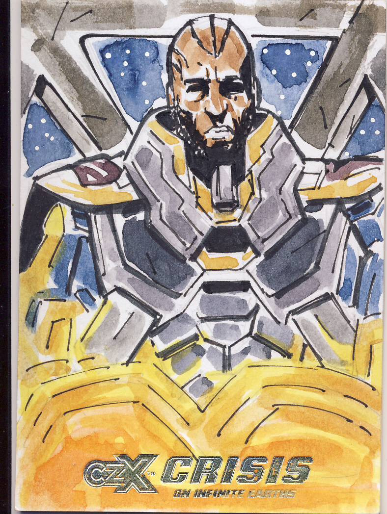 CZX Crisis on Infinite Earths sketch カード CZX® Crisis on Infinite Earths — Cryptozoic Entertainment