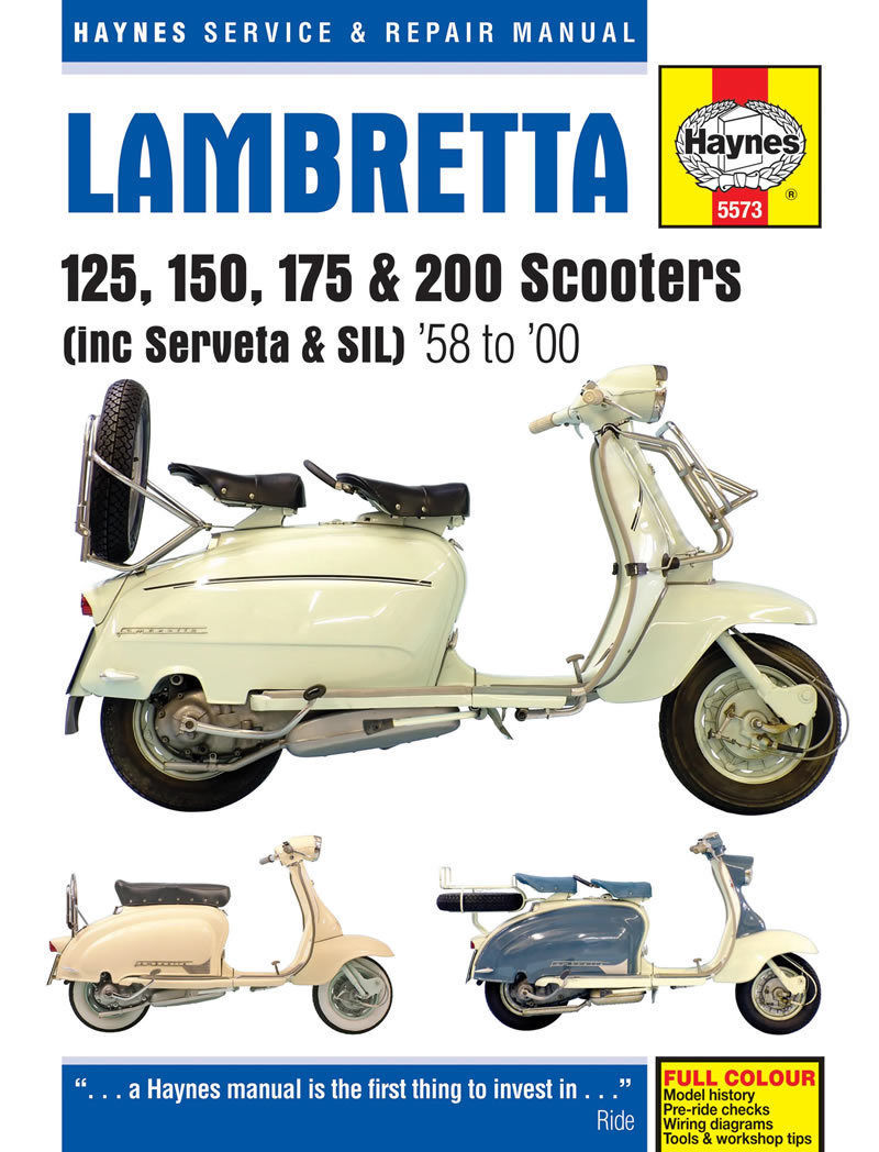 Lambretta Motorcycle Manual and Literature
