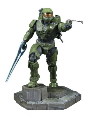 Dark Horse Halo Infinite Master Chief Grappleshot & Energy Sword Statue (NEW)
