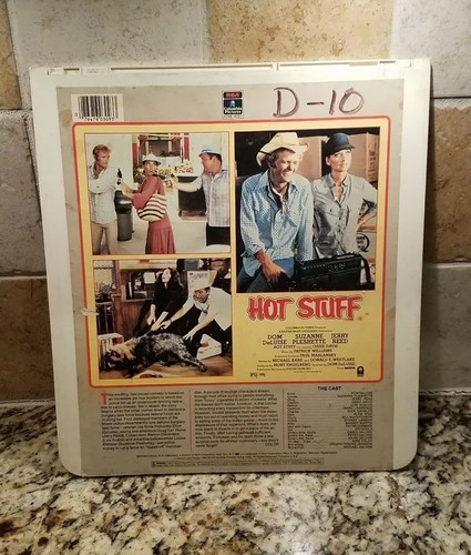 CED Videodisc Columbia Pictures Presents Hot Stuff The Movie