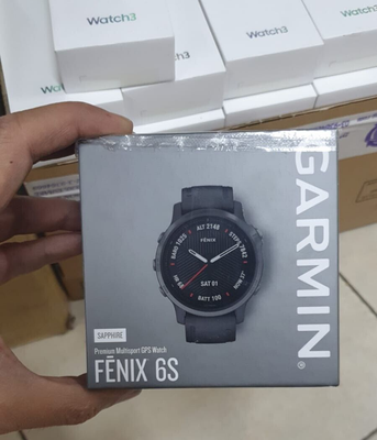 Garmin fenix 6s Sapphire Black tone with Powder Black Band 010 02159 25